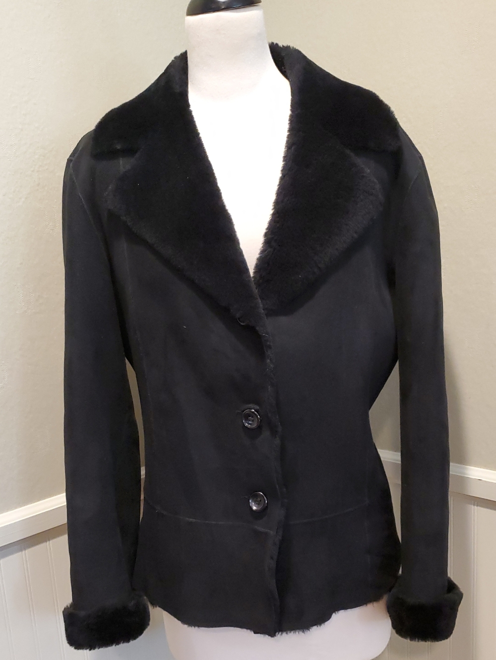 Autunno Suede Shearling Jacket